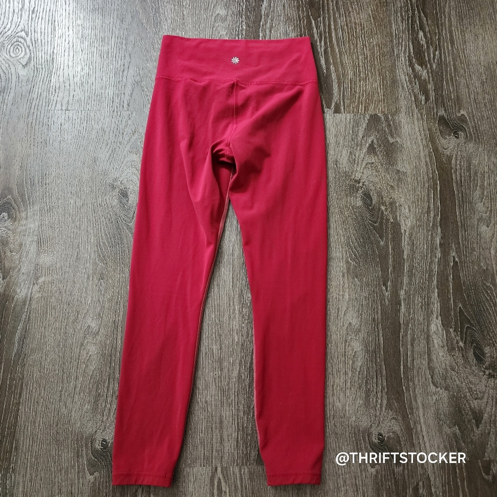Athleta Transcend Color Block 7/8 Tights - Picture 4 of 7